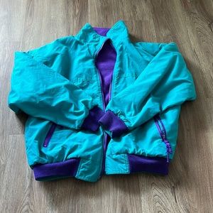 Vintage - Ski & Snowboard Women’s Jacket in Teal